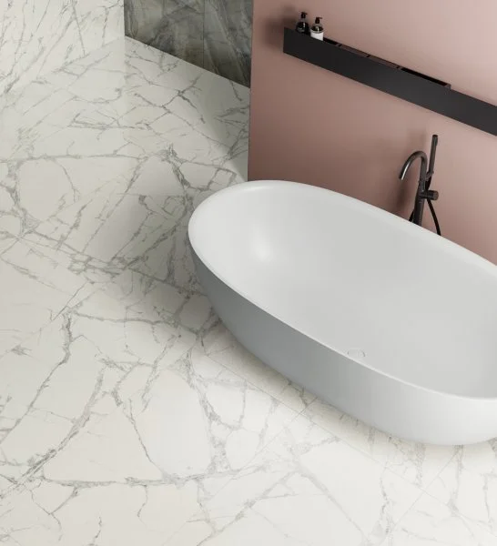 Керамогранит Italon Шарм Делюкс Инвизибл Уайт 60х120 (Паттинированная и реттифицированная) в Воронеже