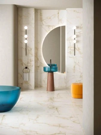 Керамогранит Coliseum Канова Уайт 60х60 (Натуральный и Реттифицированный) в Воронеже