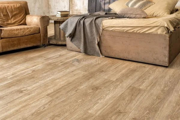 Каменно-полимерная плитка Alpine Floor Grand Sequoia Секвоя Миндаль ECO 11-6, 4мм 43 класс в Воронеже