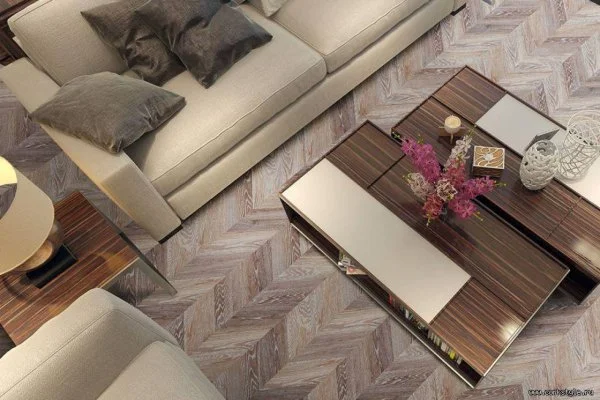 Пробковое покрытие CorkStyle Chevron Brown (1235*305*6 мм) HC в Воронеже