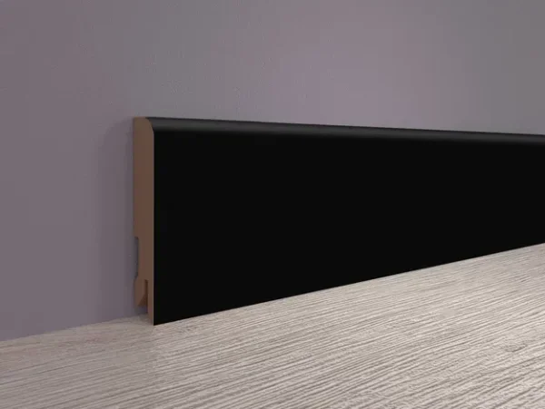 Плинтус MDF Bonkeel 24032 Чёрный Софт (100х16х2400 мм) в Воронеже