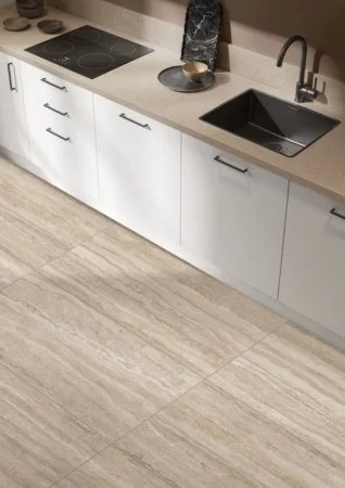 Керамогранит Vitra CityStone Травертин Линейный 60х120 (Натуральная и Реттифицированная) в Воронеже