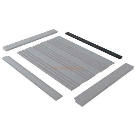 Финишный молдинг LF124B BK114K левый декорированный (31х12х2700мм) в Воронеже