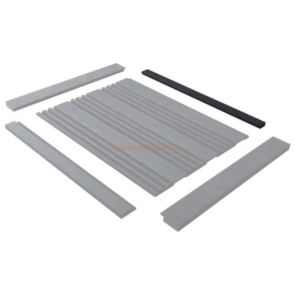 Финишный молдинг LF124B BK114K левый декорированный (31х12х2700мм) в Воронеже