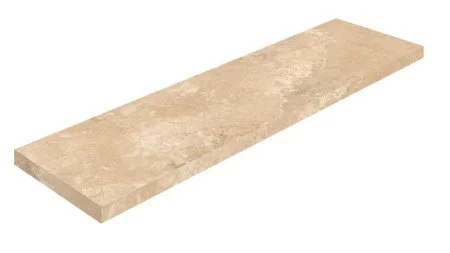 Керамогранит Coliseum Аурелия Беж Ступень угловая левая (Натуральный, 33х120) в Воронеже