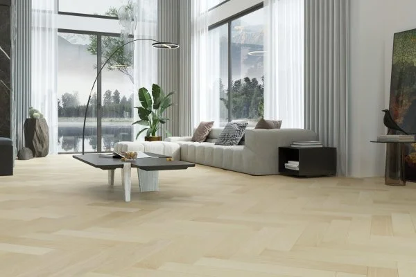 Паркетная доска Quartz Parquet Английская Ёлка Дуб Испанский 33-404 в Воронеже