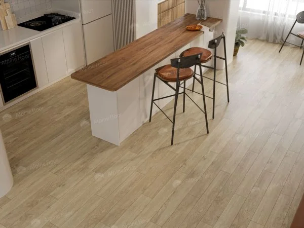 Каменно-полимерная плитка Alpine Floor Grand Sequoia Village Миндаль ECO 11-607 4мм, 43 класс в Воронеже