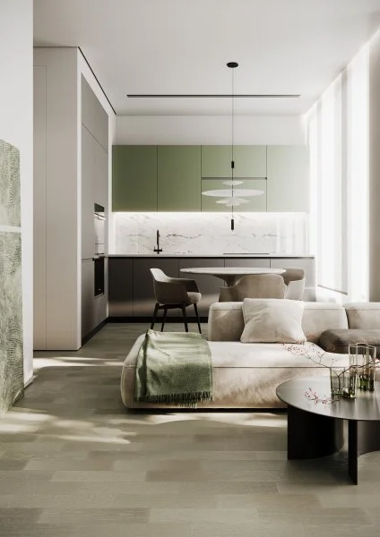 Паркетная доска Quartz Parquet Штучный паркет Дуб Лунный 44-1258-08 в Воронеже