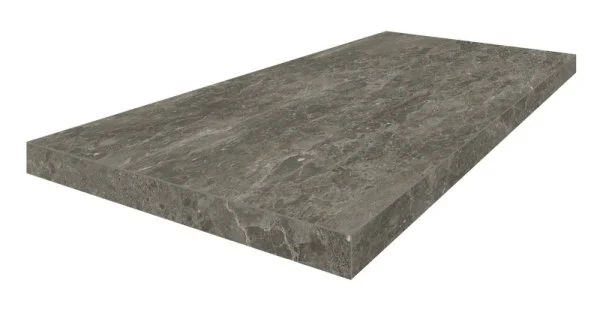 Керамогранит Coliseum Да Винчи Браун Ступень угловая левая (Натуральный, 33х60) в Воронеже