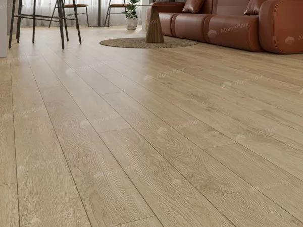 Каменно-полимерная плитка Alpine Floor Grand Sequoia Village Миндаль ECO 11-607 4мм, 43 класс в Воронеже