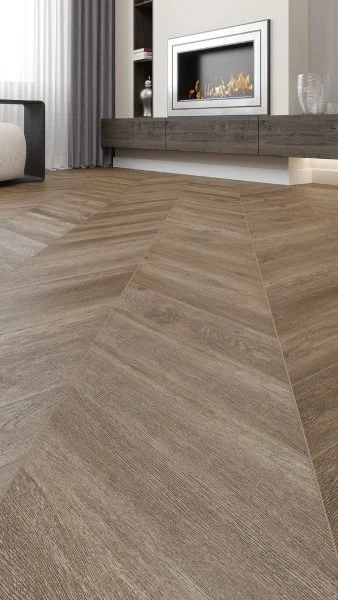 Кварц-виниловая плитка Alpine Floor Chevron Макадамия ECO 20-5 (2,5 мм. 43 класс) в Воронеже