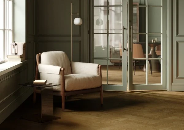 Паркетная доска Quartz Parquet Штучный паркет Дуб Кедровый Латте 44-1258-59 в Воронеже