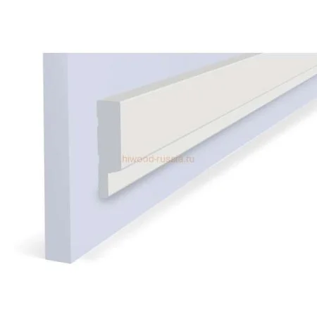Финишный молдинг LF124A NP правый белый (42х12х2700мм) в Воронеже