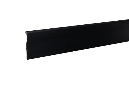 Плинтус дюрополимерный Bonkeel 02 Черный (80х14х2000 мм) в Воронеже