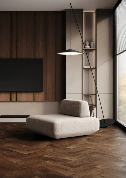 Паркетная доска Quartz Parquet Штучный паркет Орех Американский 44-400-29 в Воронеже