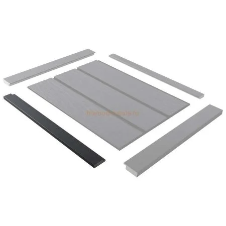 Финишный молдинг LF124A GR15K правый декорированный (42х12х2700мм) в Воронеже