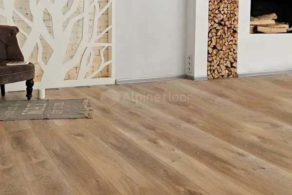 Кварц-виниловая плитка Alpine Floor Premium XL Дуб Природный Изысканный ЕСО 7-6, 8 мм. 43 класс в Воронеже