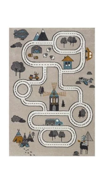 Ковер Синтелон Vegas Kids 1,20х1,70 01EKE Прямоугольник в Воронеже