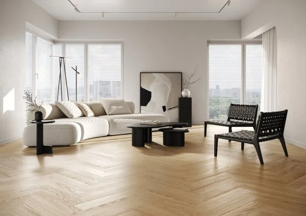 Паркетная доска Quartz Parquet Английская Ёлка Дуб Тоскана 33-407 в Воронеже