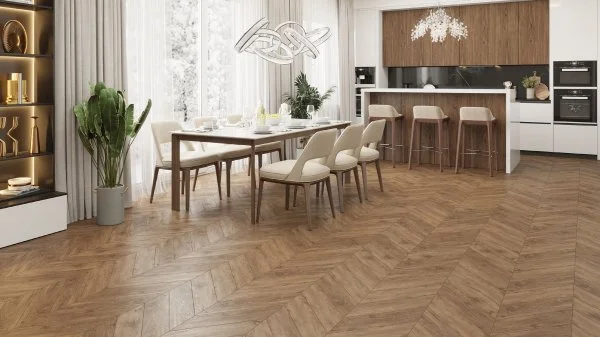 Кварц-виниловая плитка Alpine Floor Chevron Гевуина ECO 20-10 (2,5 мм. 43 класс) в Воронеже