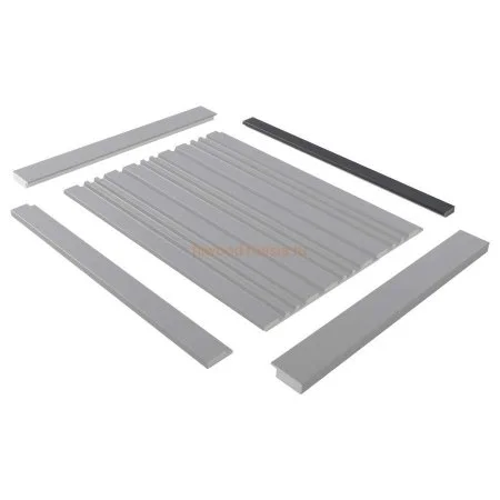 Финишный молдинг LF124B GR3 левый декорированный (31х12х2700мм) в Воронеже