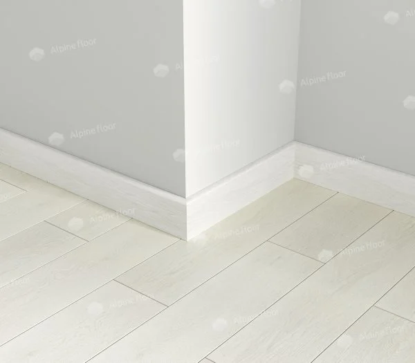 Кварцевый плинтус Alpine Floor Parquet Light 13-0 Белый в Воронеже