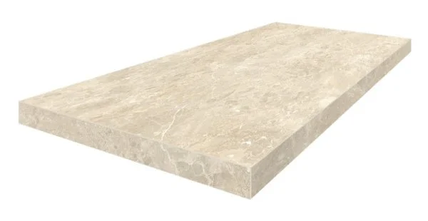 Керамогранит Coliseum Да Винчи Беж Ступень угловая левая (Натуральный, 33х60) в Воронеже