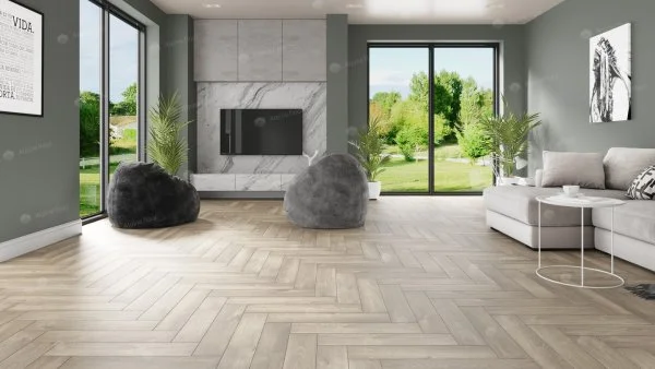 Кварц-виниловая плитка Alpine Floor Parquet Дуб Натуральный Отбеленный ЕСО 16-5 2.5 мм. 43 класс в Воронеже