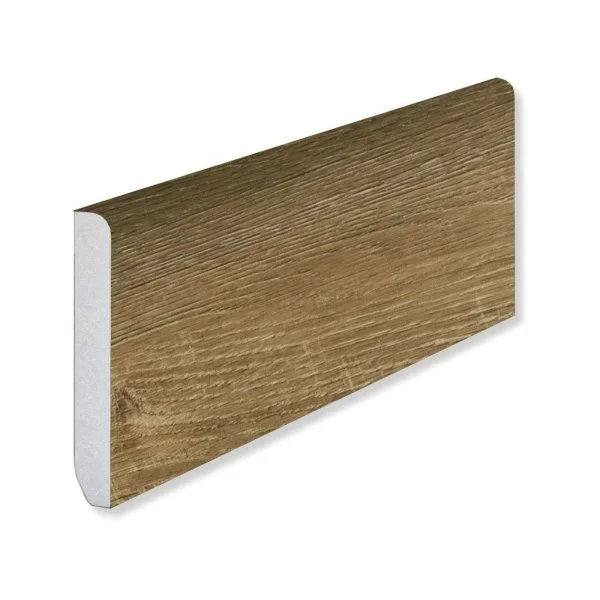 Кварцевый плинтус Fargo 61W921 Дуб Прага градиент 80х11х2200 мм в Воронеже