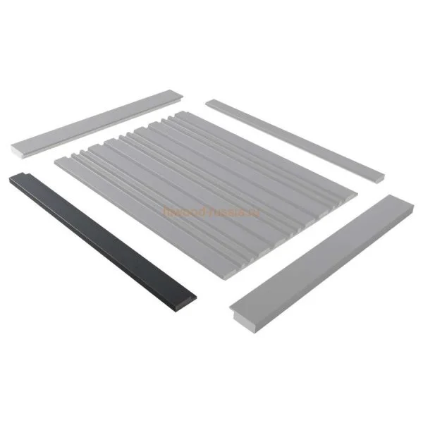 Финишный молдинг LF124A GR3 правый декорированный (42х12х2700мм) в Воронеже