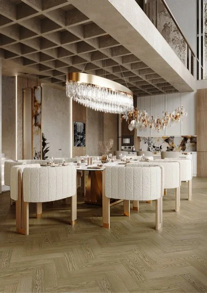 Паркетная доска Quartz Parquet Штучный паркет Дуб Конго 44-1258-54 в Воронеже