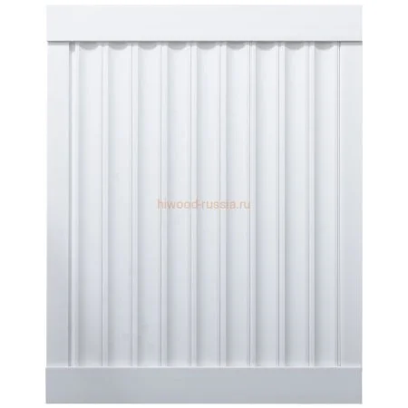 Финишный молдинг LF124B NP левый белый (31х12х2700мм) в Воронеже