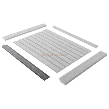 Финишный молдинг LF124A GN68 правый декорированный (42х12х2700мм) в Воронеже