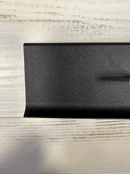 Алюминиевый плинтус Bonkeel ПЛ80 515л Черный (78,5х11,2х2500мм) в Воронеже