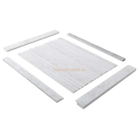 Финишный молдинг LF124B W50 левый декорированный (31х12х2700мм) в Воронеже