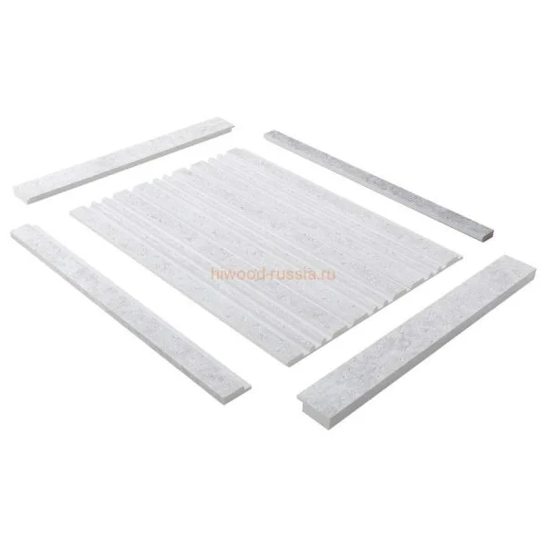 Финишный молдинг LF124B W50 левый декорированный (31х12х2700мм) в Воронеже