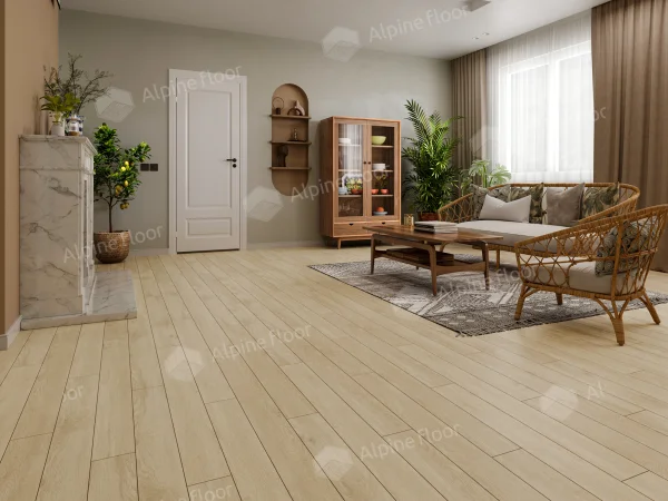 Каменно-полимерная плитка Alpine Floor Grand Sequoia Village Камфора ECO 11-507 4мм, 43 класс в Воронеже