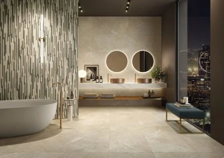 Керамогранит Italon Метрополис Вставка Стрип Ворм 26х75 (Натуральная) в Воронеже