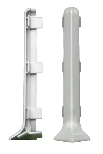 Наружный угол Bonkeel ПЛ60 серый (ПВХ) в Воронеже