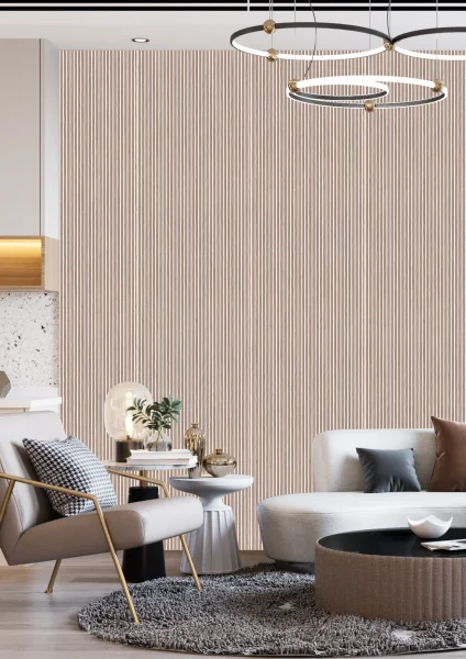 Декоративная панель для стен HiWood LV129 BR417N (120х12х2700мм) в Воронеже