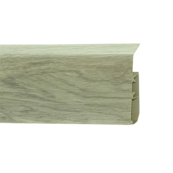 Пластиковый плинтус Royce №301 Дуб Венеция (80х24х2200мм) в Воронеже