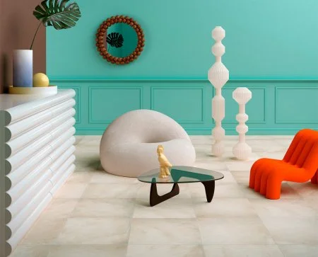 Керамогранит Coliseum Ривьера Уайт 60х60 (Натуральный и Реттифицированный) в Воронеже