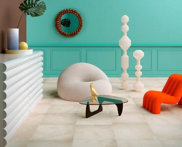 Керамогранит Coliseum Ривьера Уайт 60х60 (Натуральный и Реттифицированный) в Воронеже