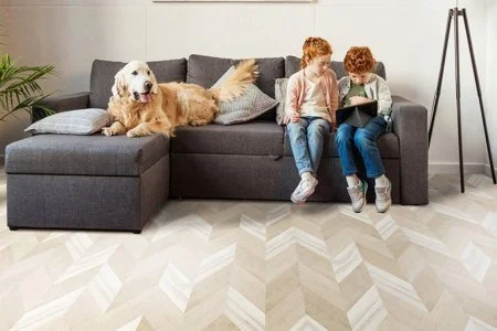 Пробковое покрытие CorkStyle Chevron Creme в Воронеже