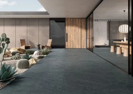 Керамогранит Vitra QuarStone Антрацит 60х120 (Натуральная и Реттифицированная) в Воронеже