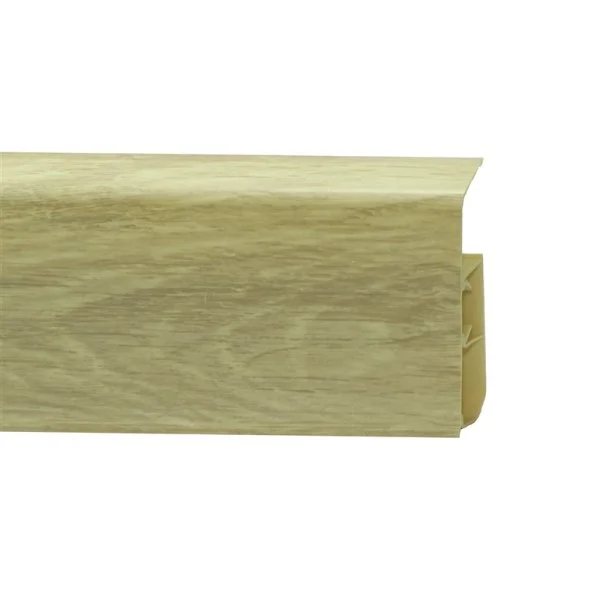 Пластиковый плинтус Royce №306 Дуб Эйфель (80х24х2200мм) в Воронеже