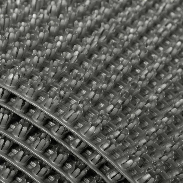 Щетинистое покрытие Альфа-Стиль 128 Серый металлик - 0,9х15 м. пог в Воронеже