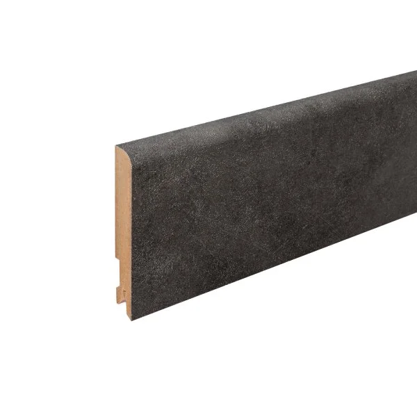 Плинтус MDF Bonkeel 24064 Бетон Лофт Графит (100х16х2400 мм) в Воронеже