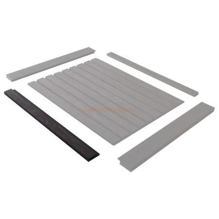 Финишный молдинг LF124A BR395 правый декорированный (42х12х2700мм) в Воронеже