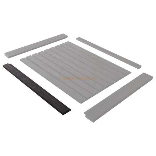 Финишный молдинг LF124A BR395 правый декорированный (42х12х2700мм) в Воронеже